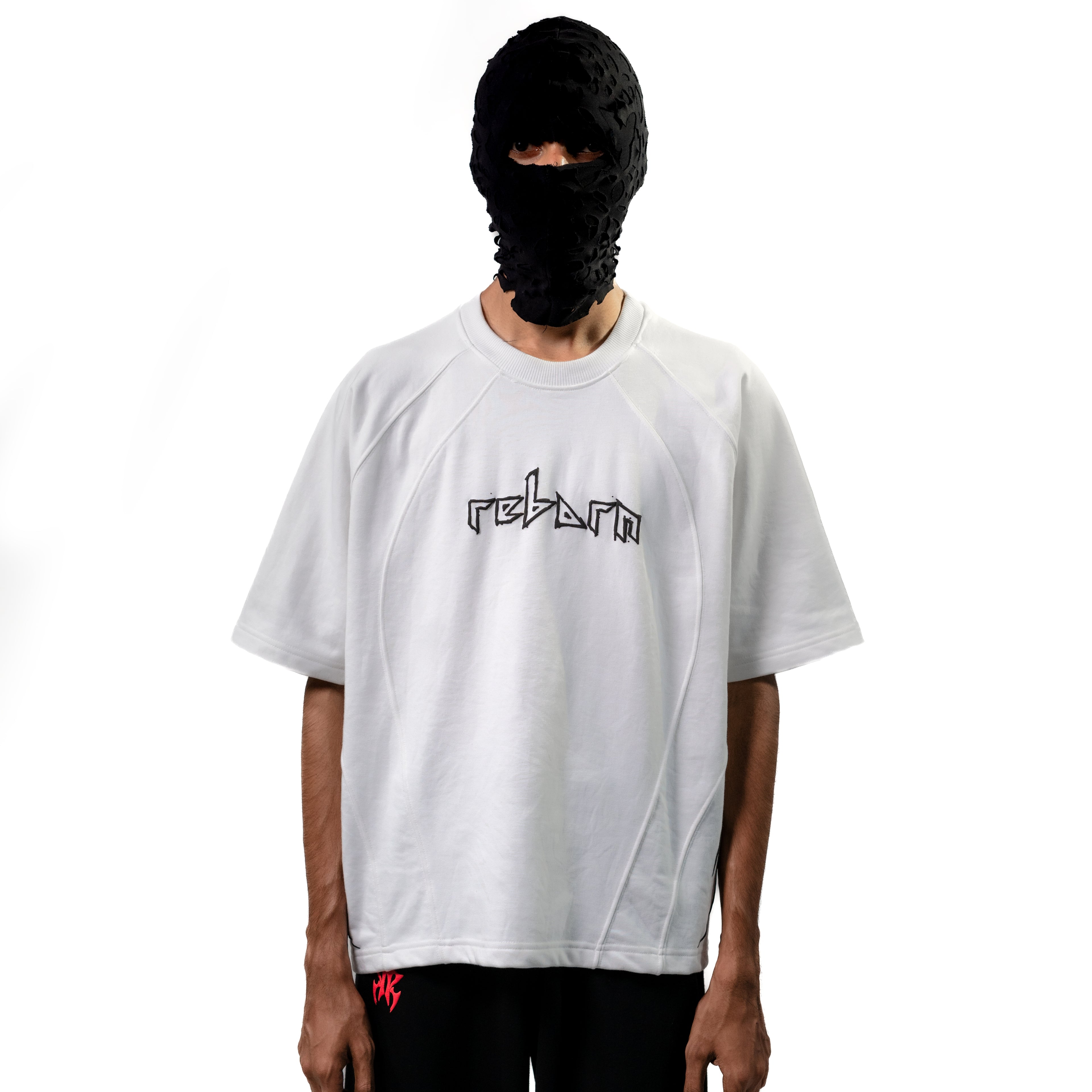 Tribal wing tee // white