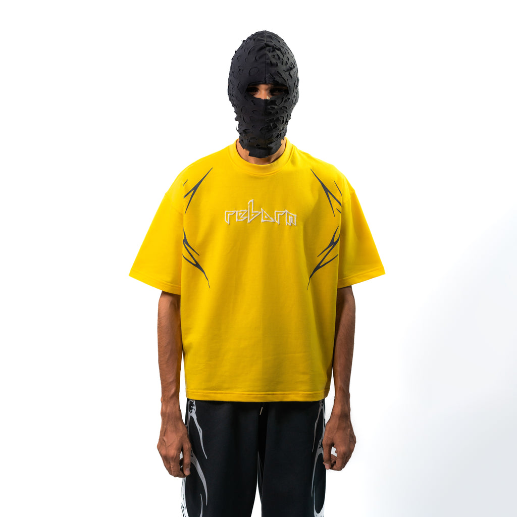 Cybor spydr tee // yellow