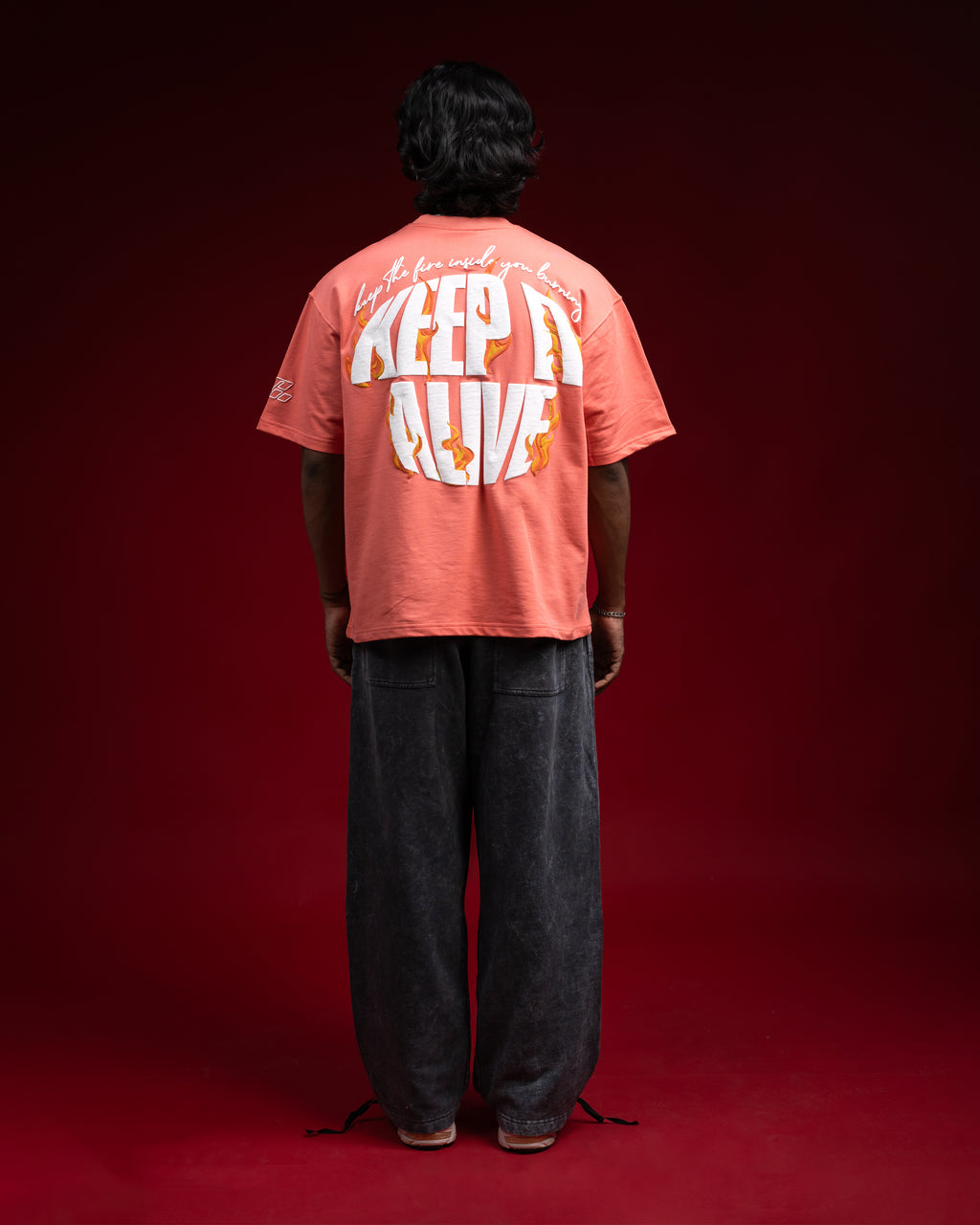 KEEP IT ALIVE T-SHIRT PEACH