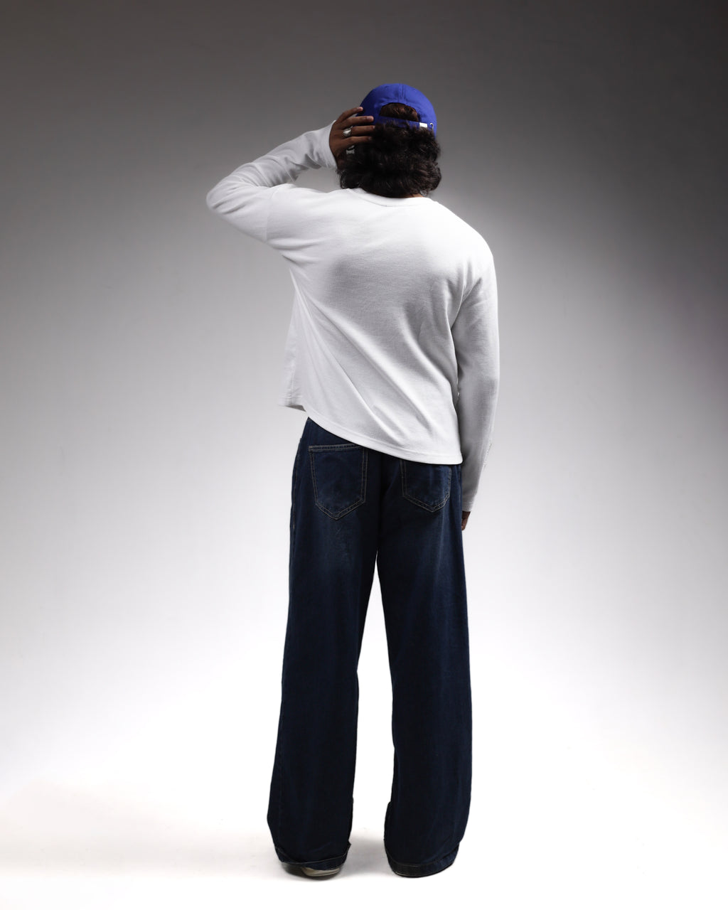 HENLEY T-shirt  / WHITE
