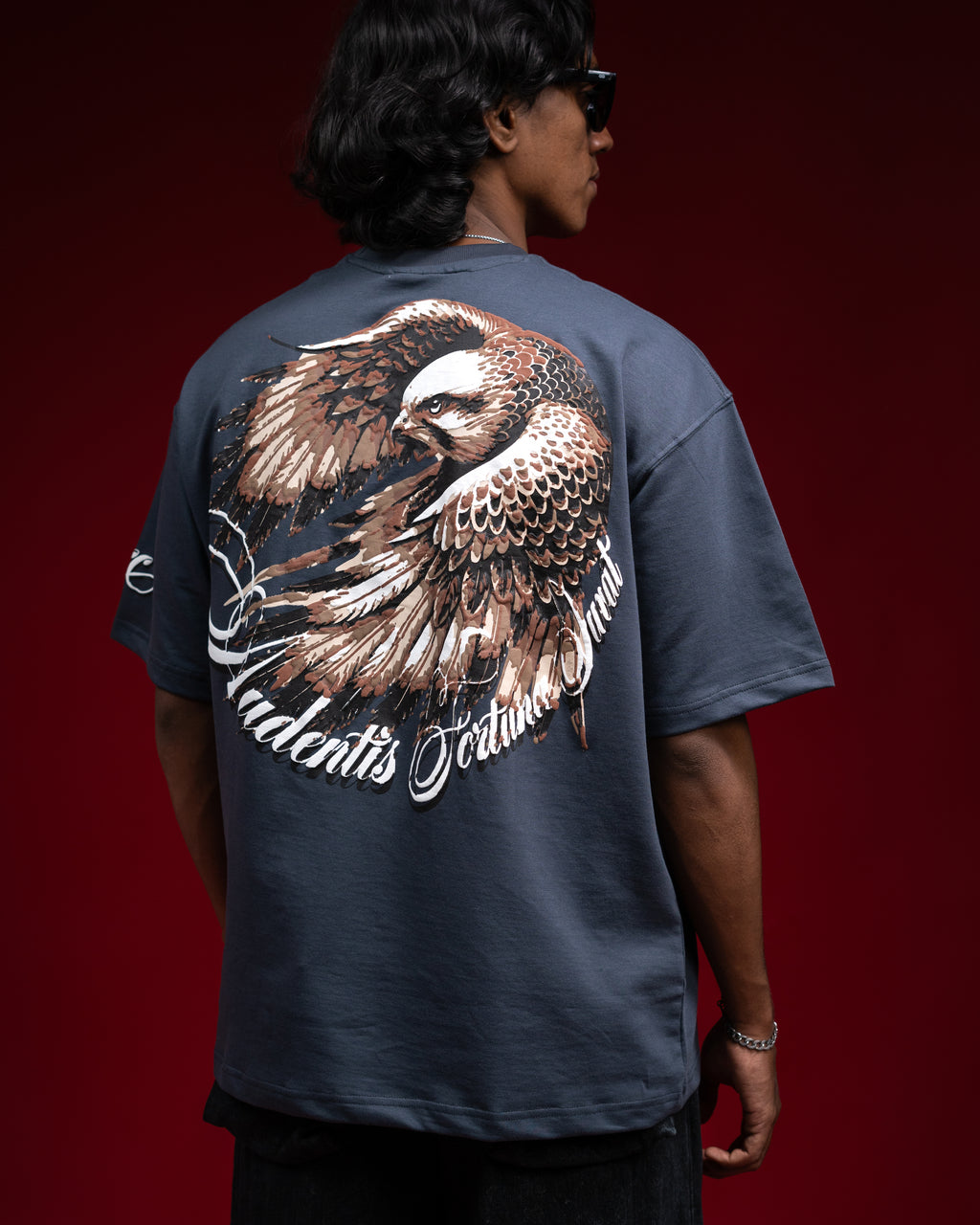 FALCON T-SHIRT DARK GREY