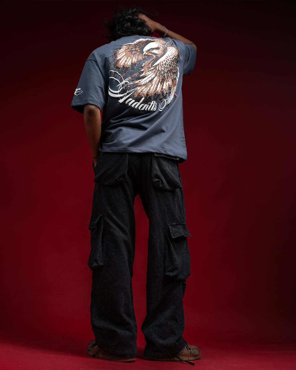 FALCON T-SHIRT DARK GREY