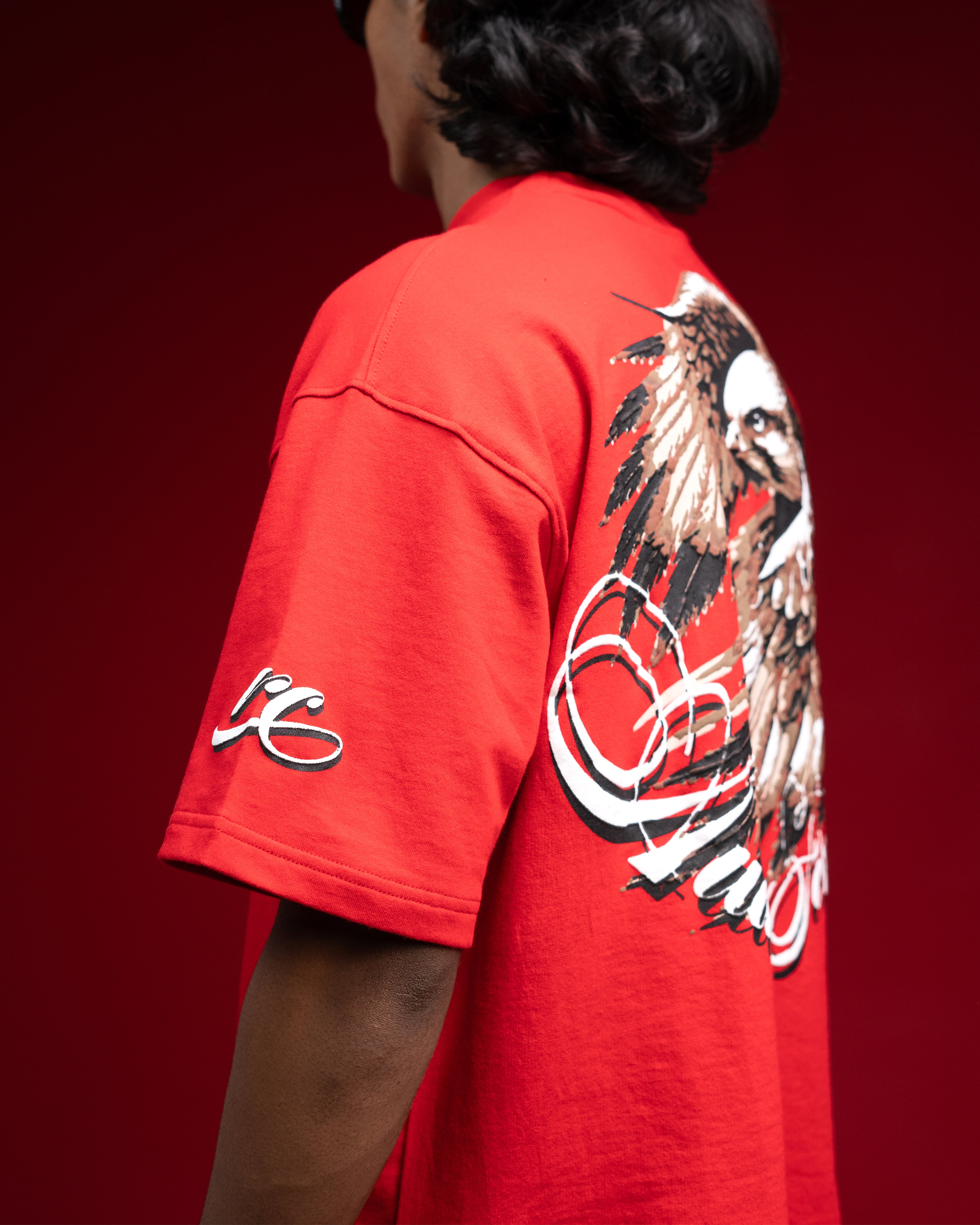 FALCON T-SHIRT RED