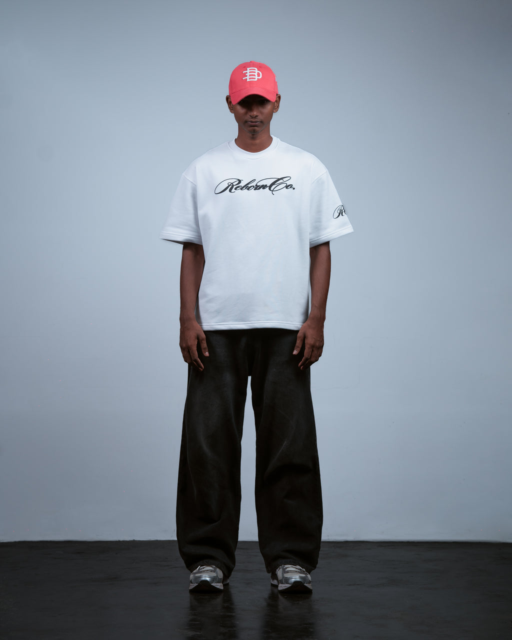 OAR FISH TEE // WHITE