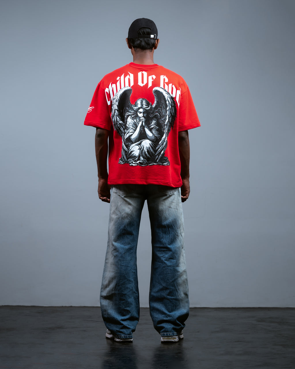 CHILD OF GOD TEE // RED