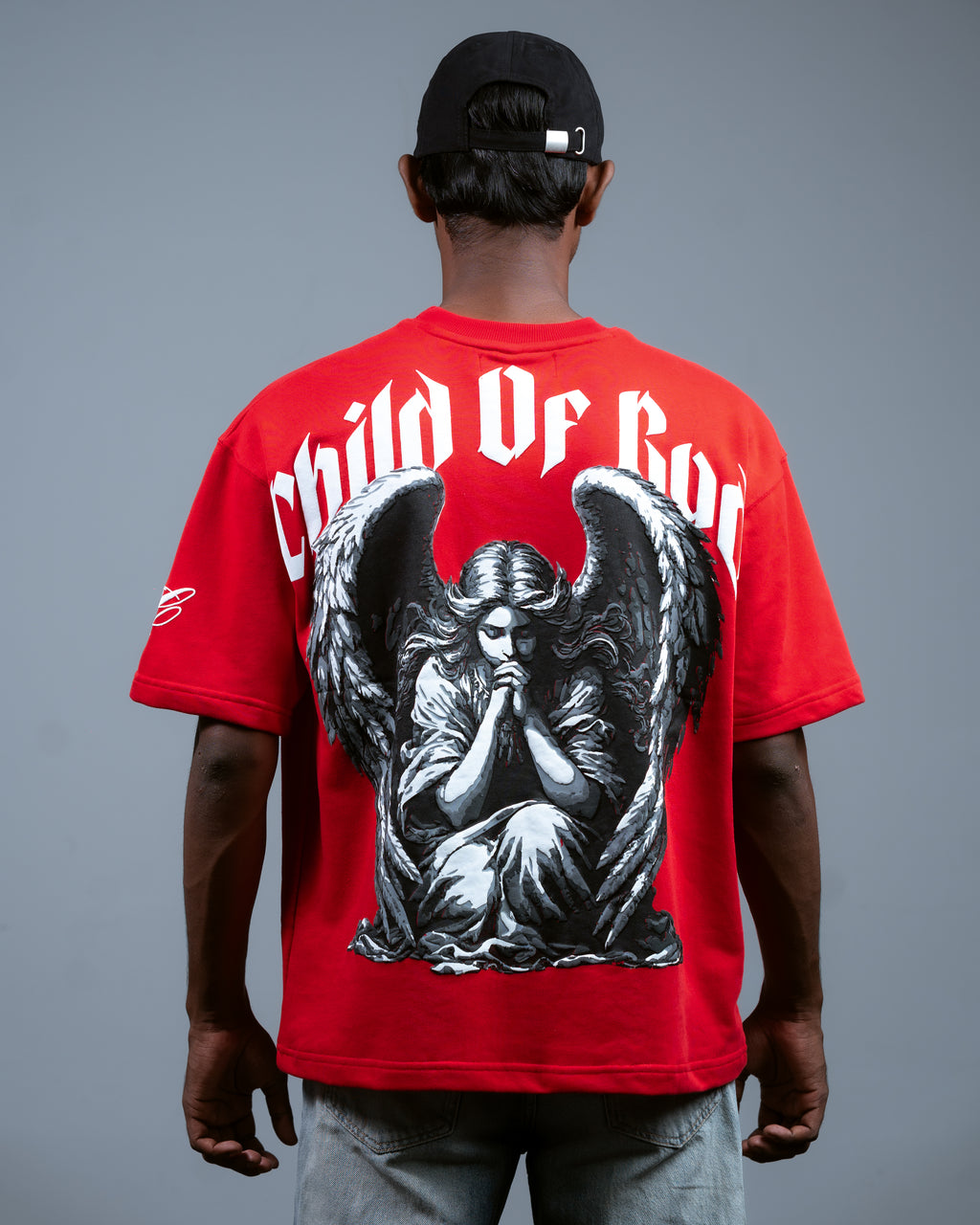 CHILD OF GOD TEE // RED