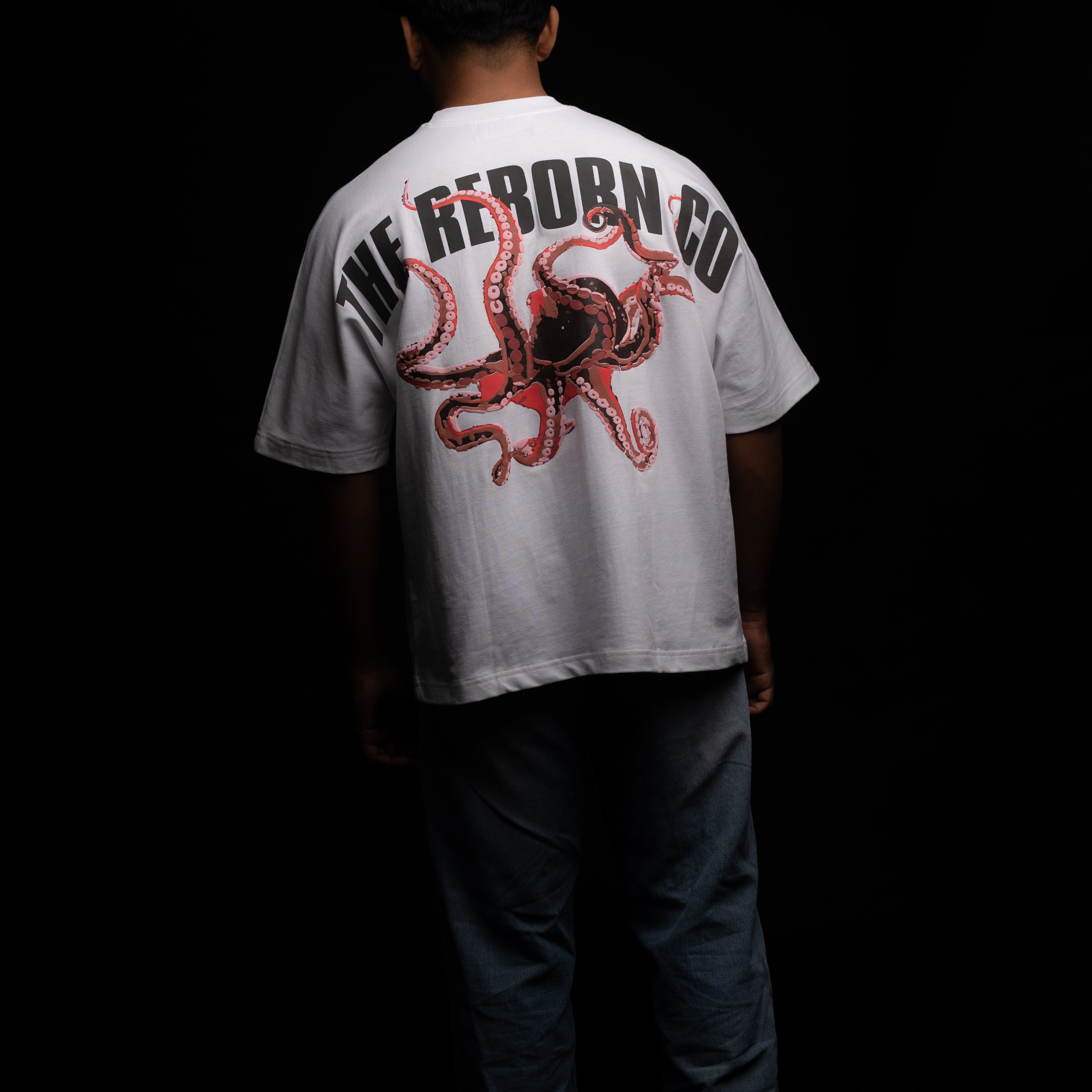Octopus white t-shirt