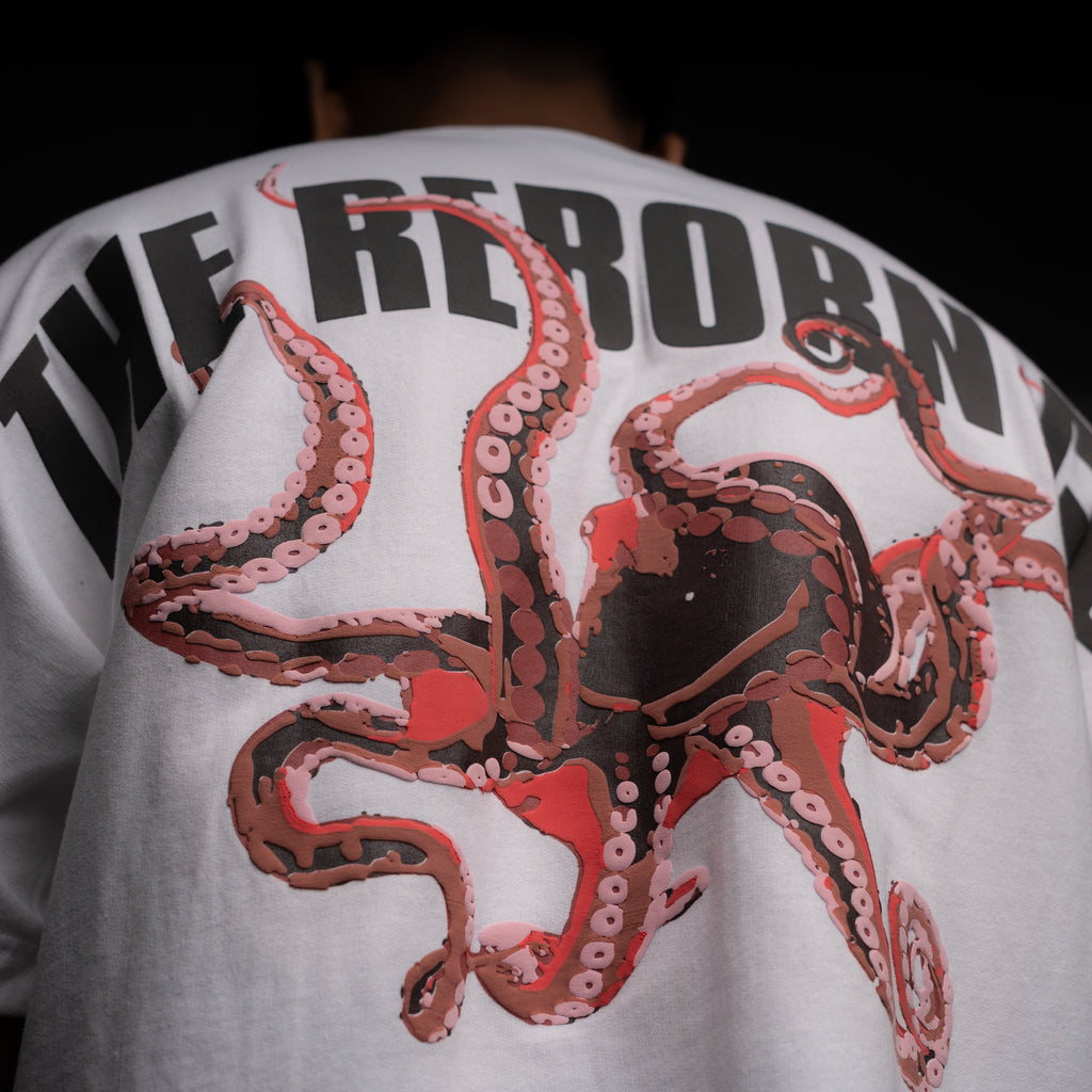 Octopus white t-shirt