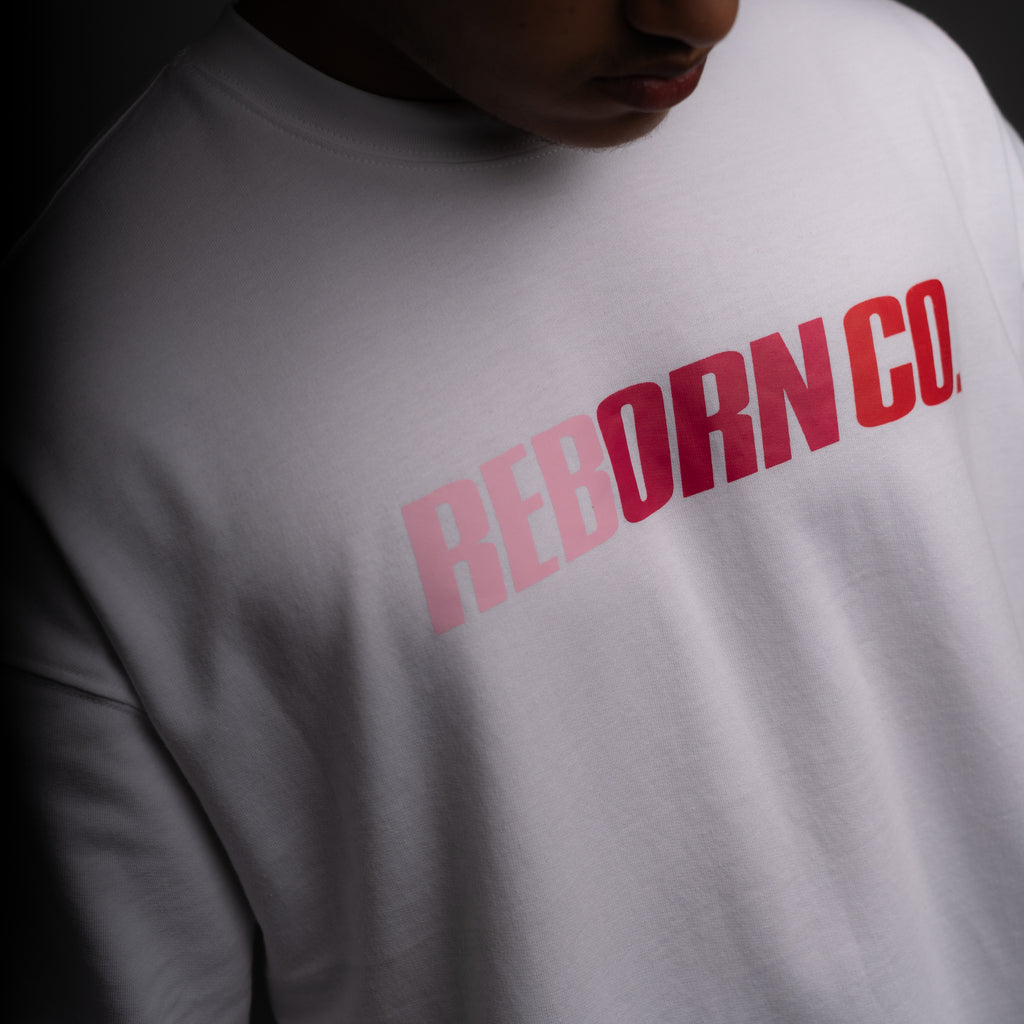 Flamingo white t-shirt