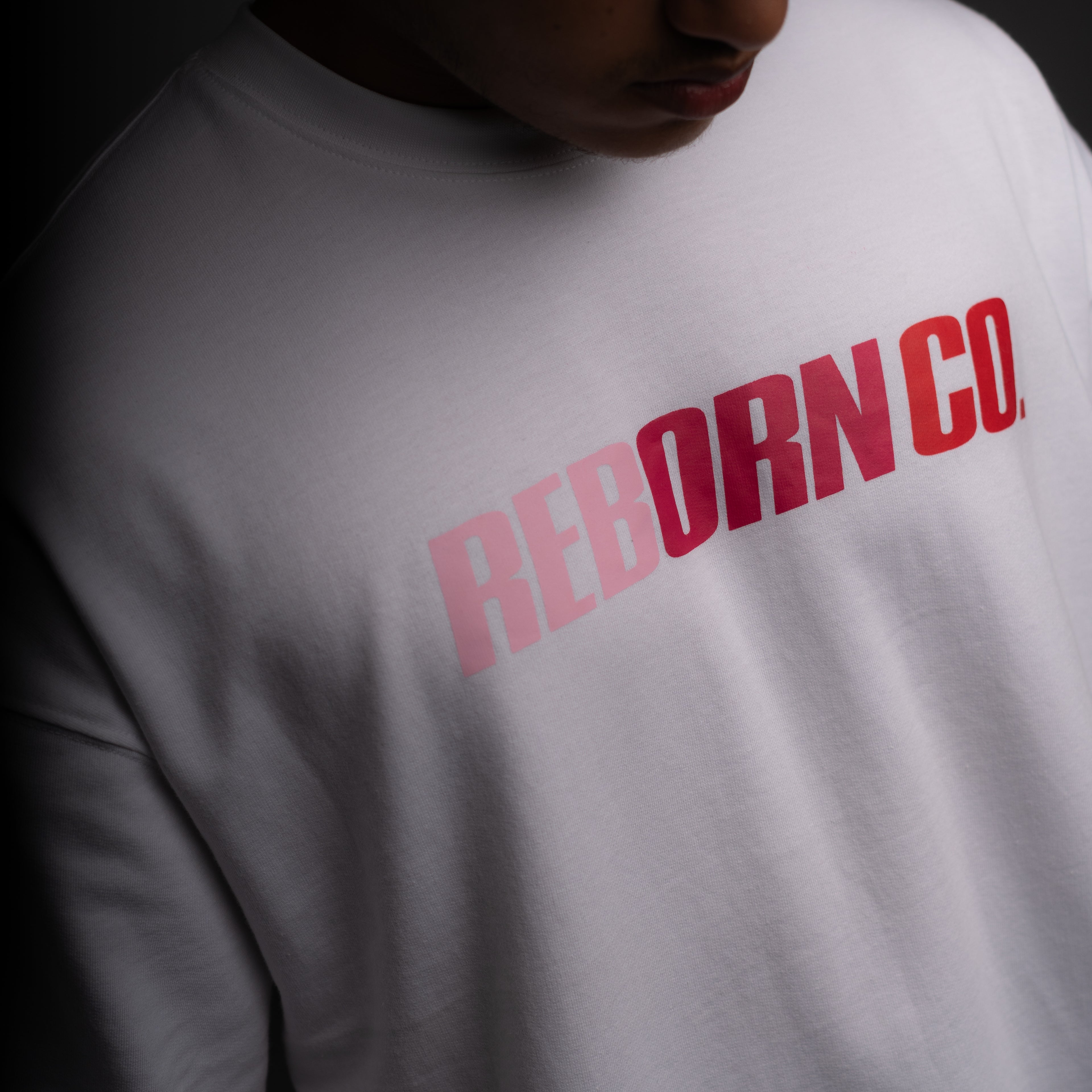 Flamingo white t-shirt