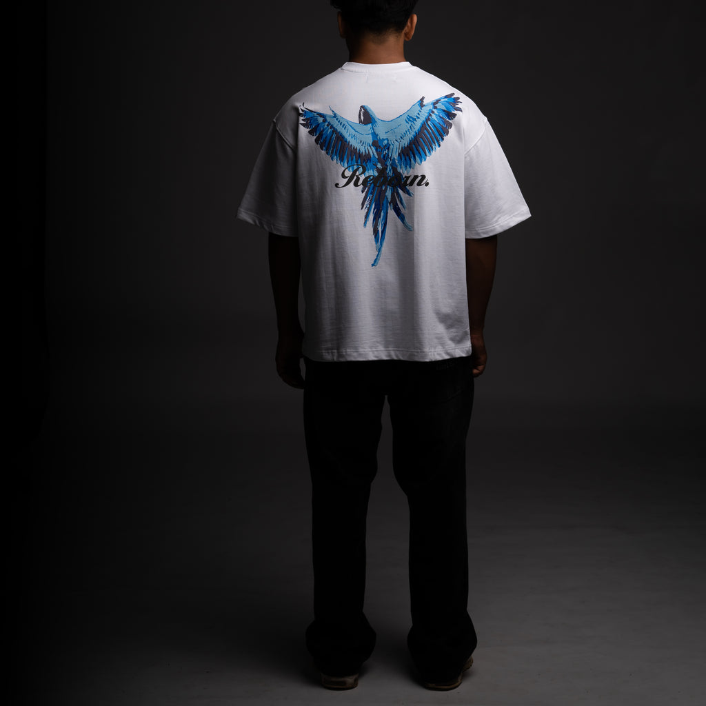 Macaw white t-shirt