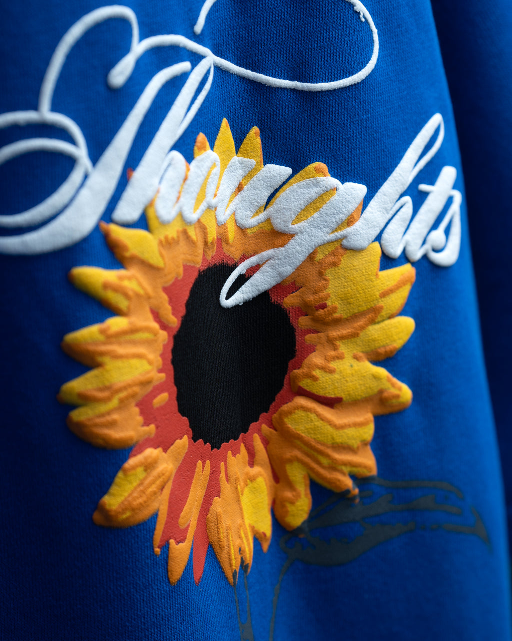 SUNFLOWER TEE // BLUE