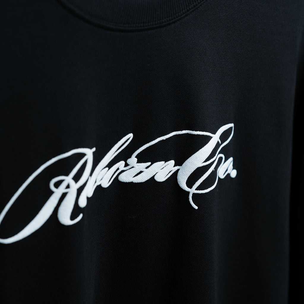 OAR FISH TEE // BLACK oversized t shirt