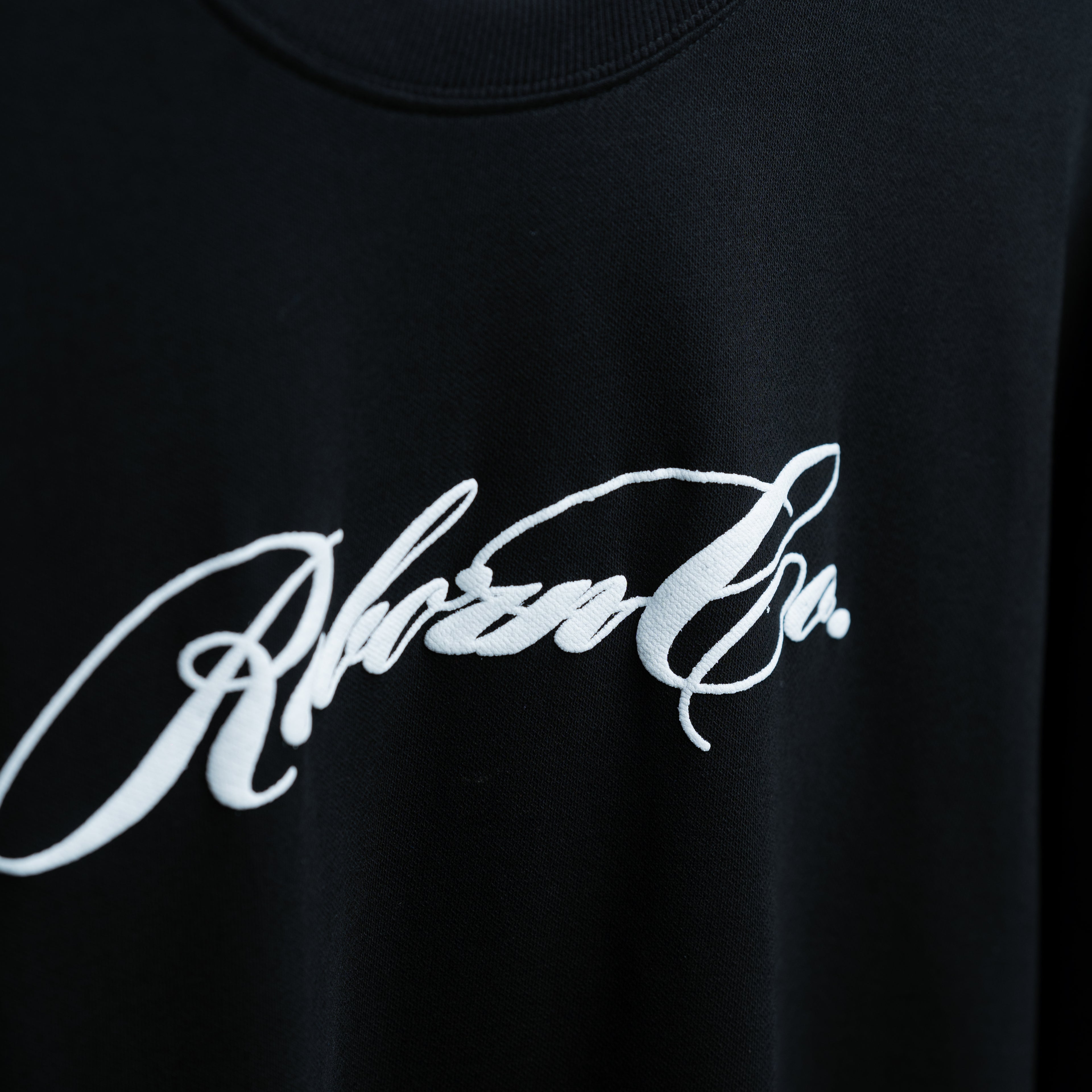 OAR FISH TEE // BLACK oversized t shirt