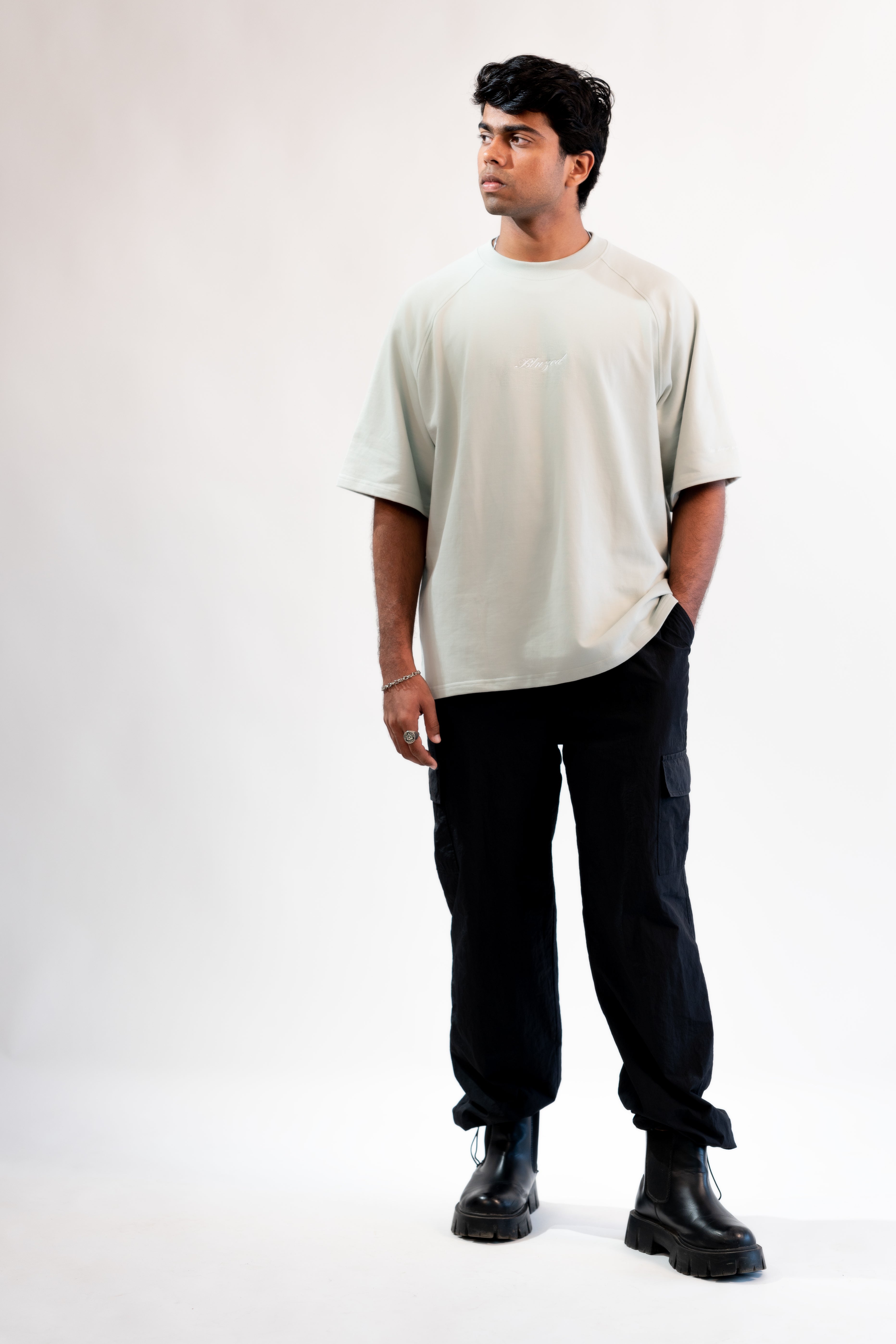 RAGLAN T-SHIRT // GREEN