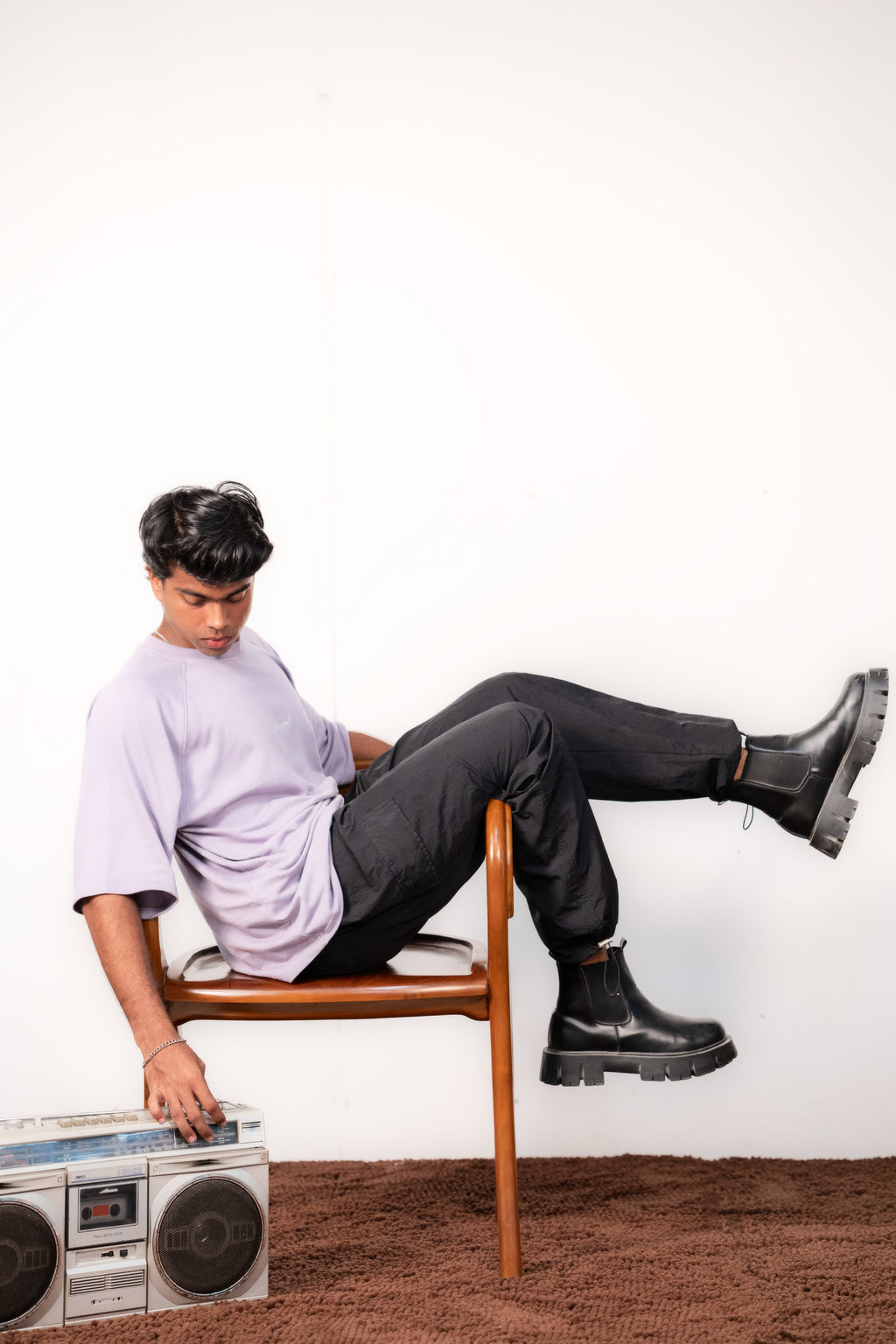 RAGLAN T-SHIRT // PURPLE