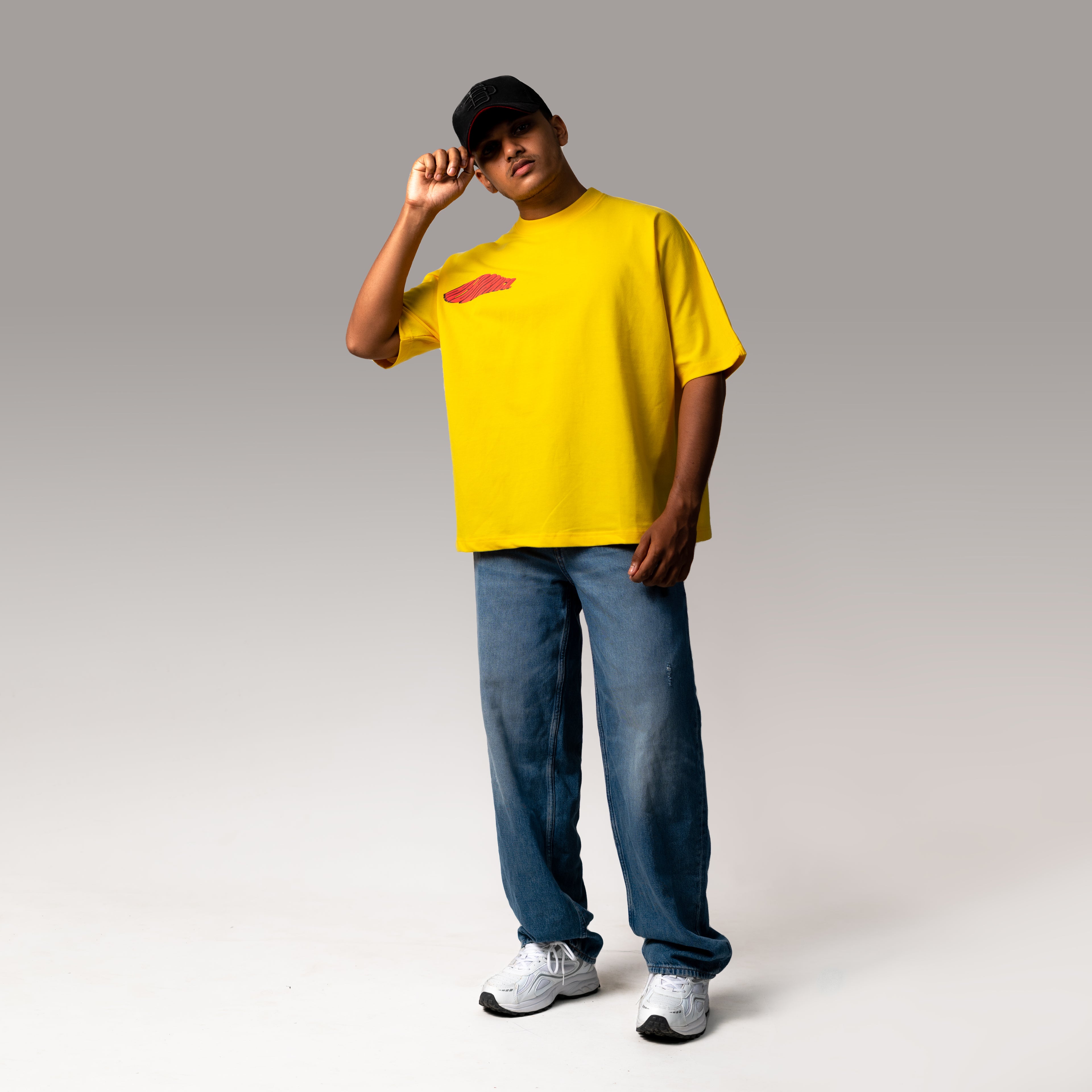 Octopus yellow t-shirt