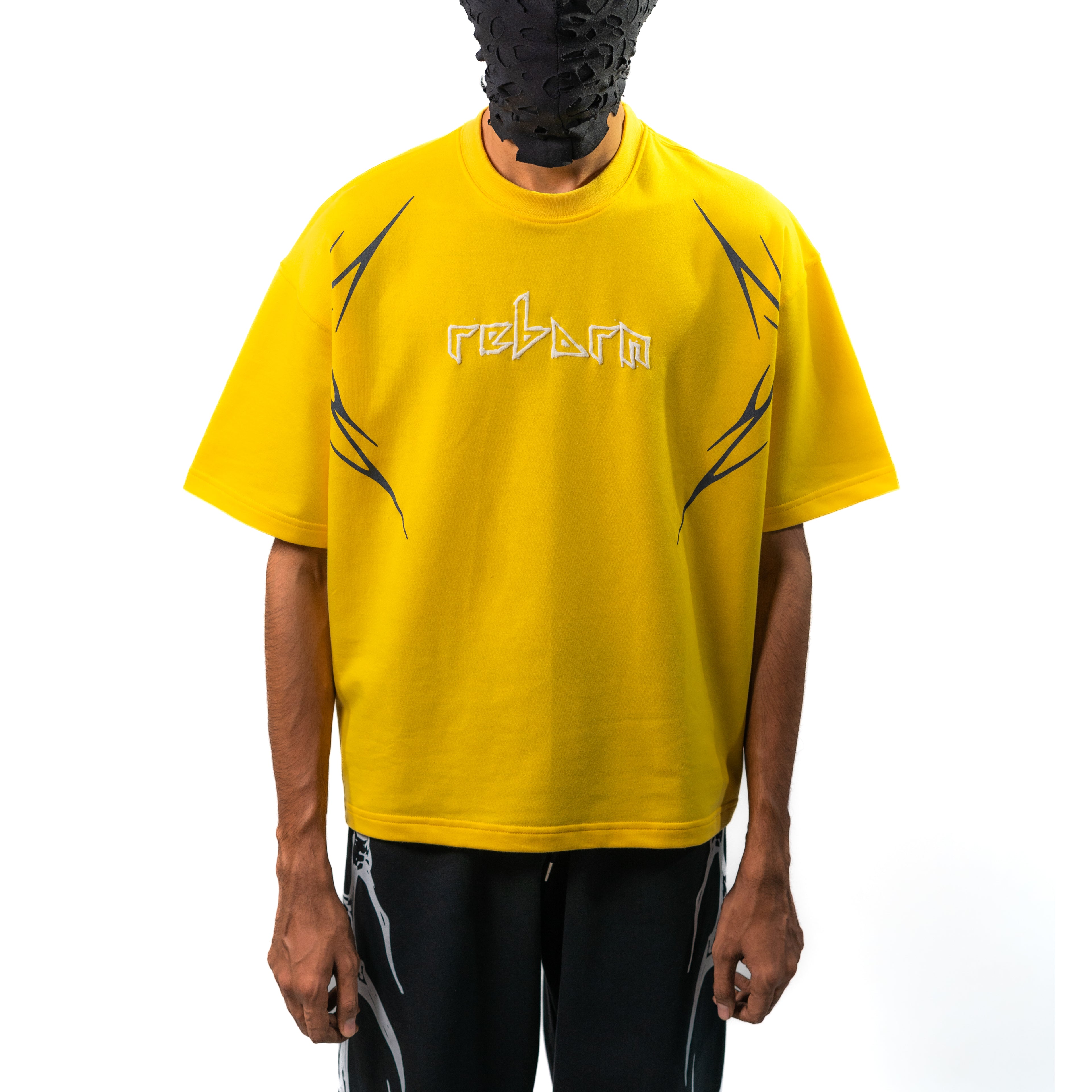 Cybor spydr tee // yellow