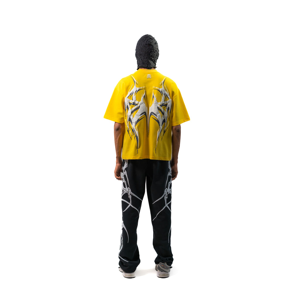 Cybor spydr tee // yellow