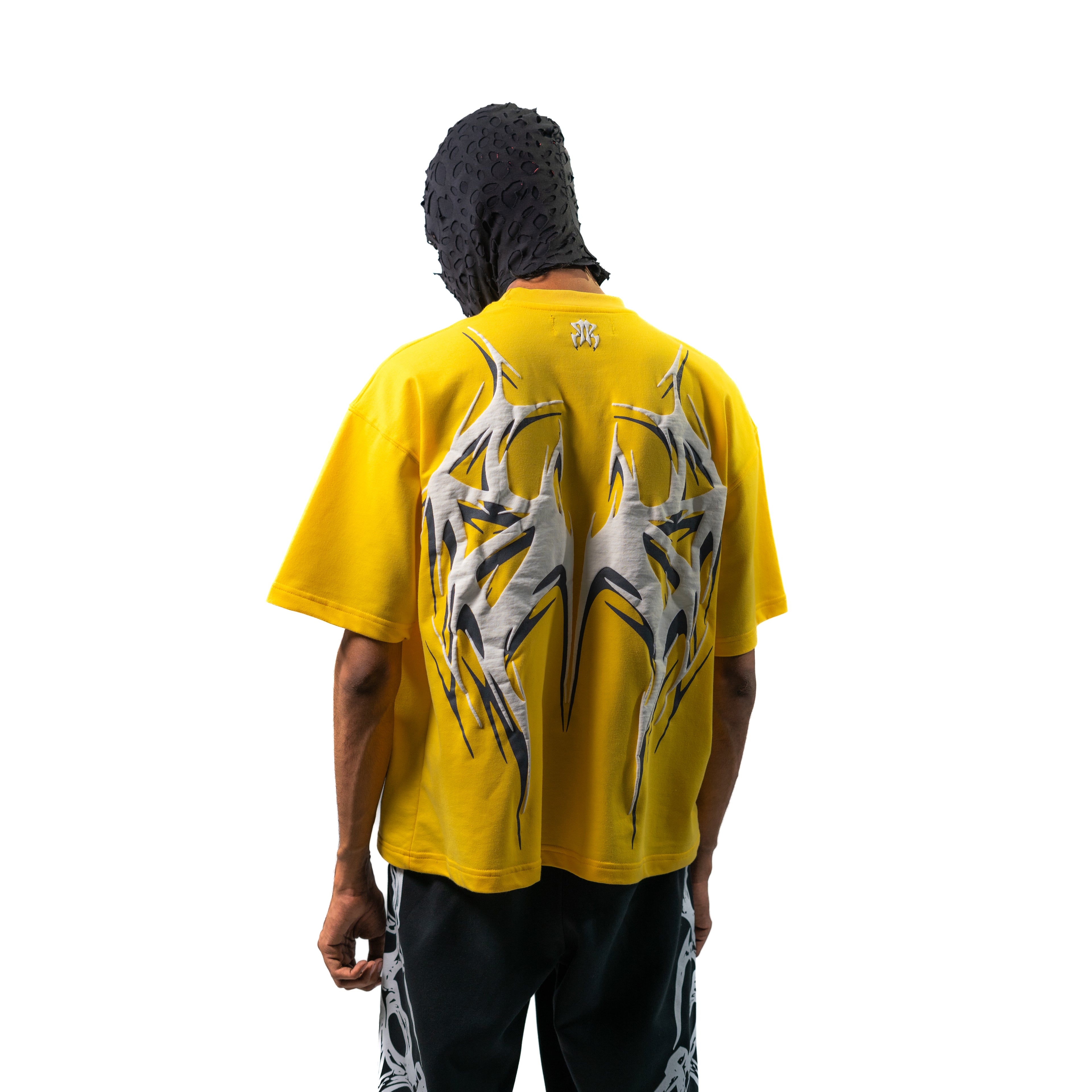 Cybor spydr tee // yellow