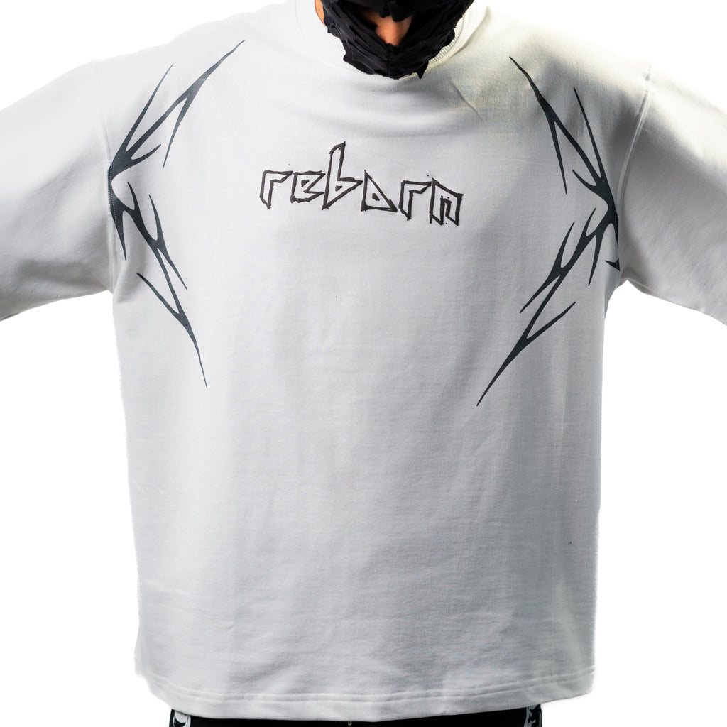 Cybor spydr tee // white