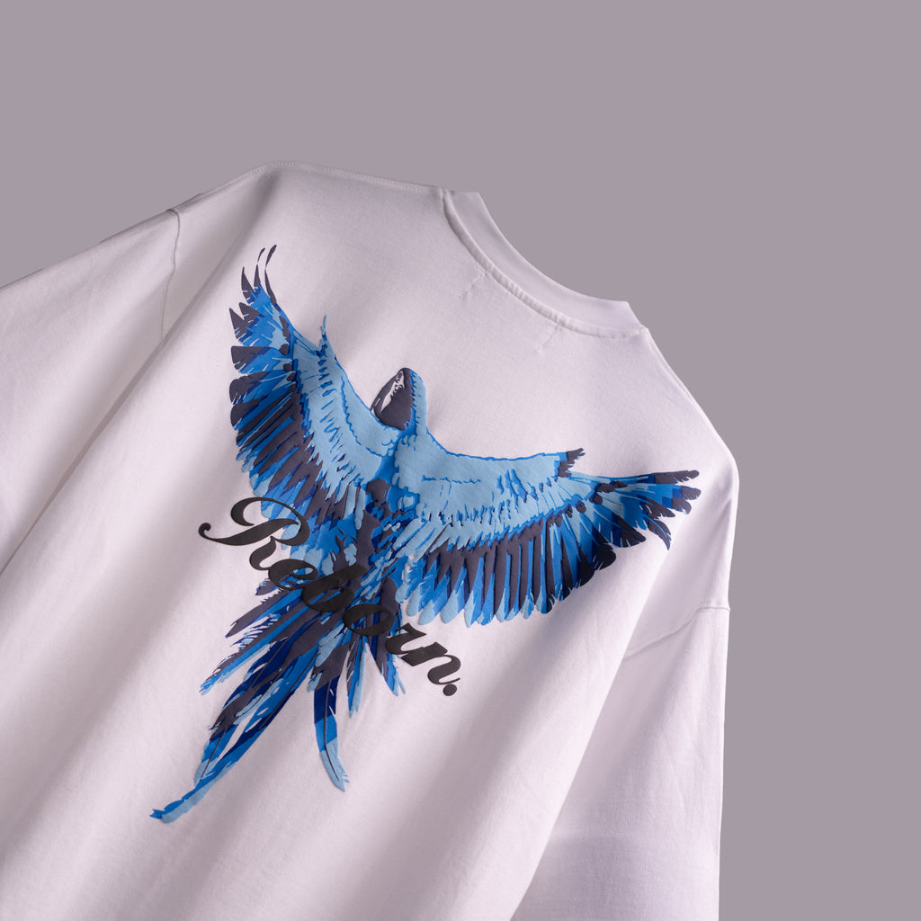 Macaw white t-shirt