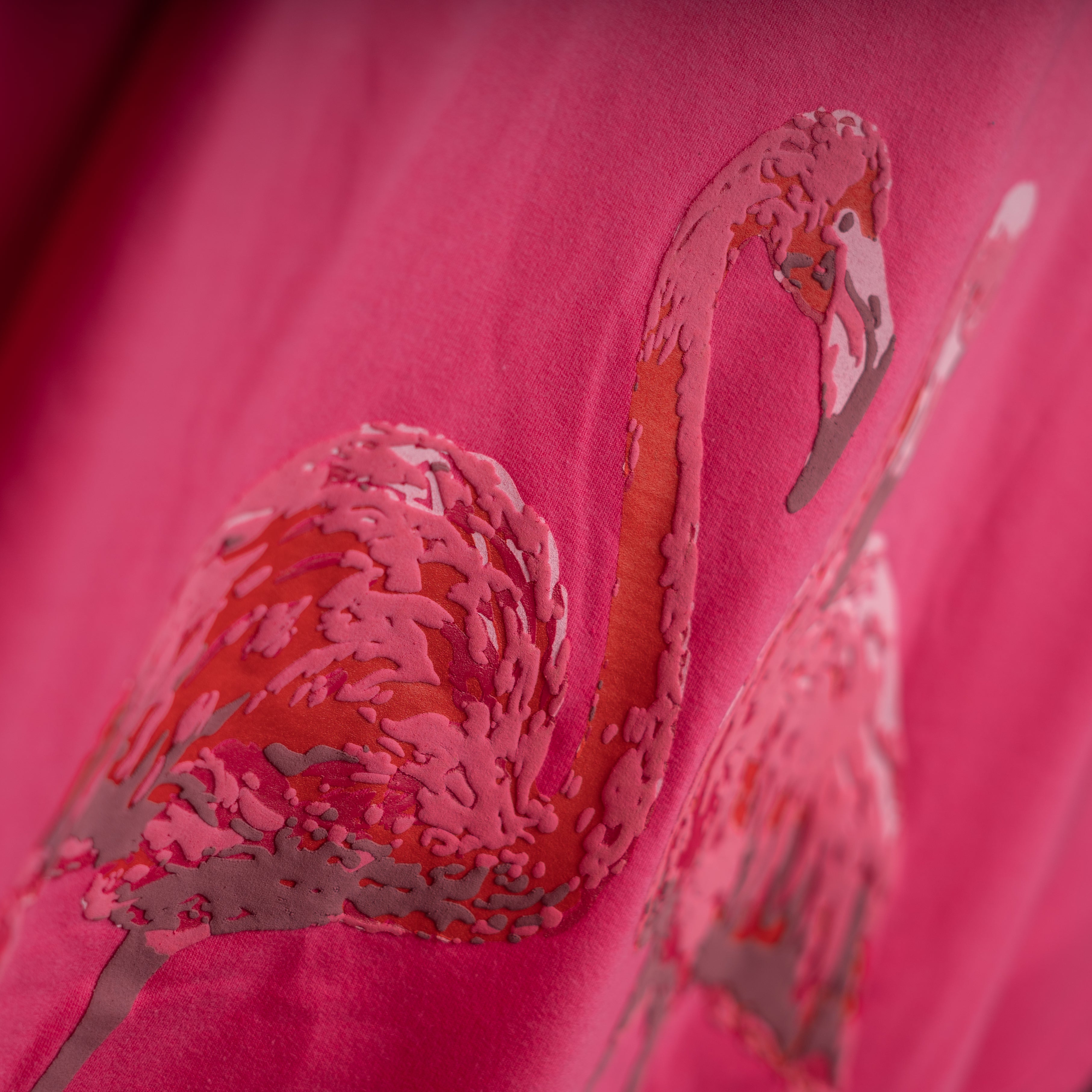 Flamingo pink t-shirt