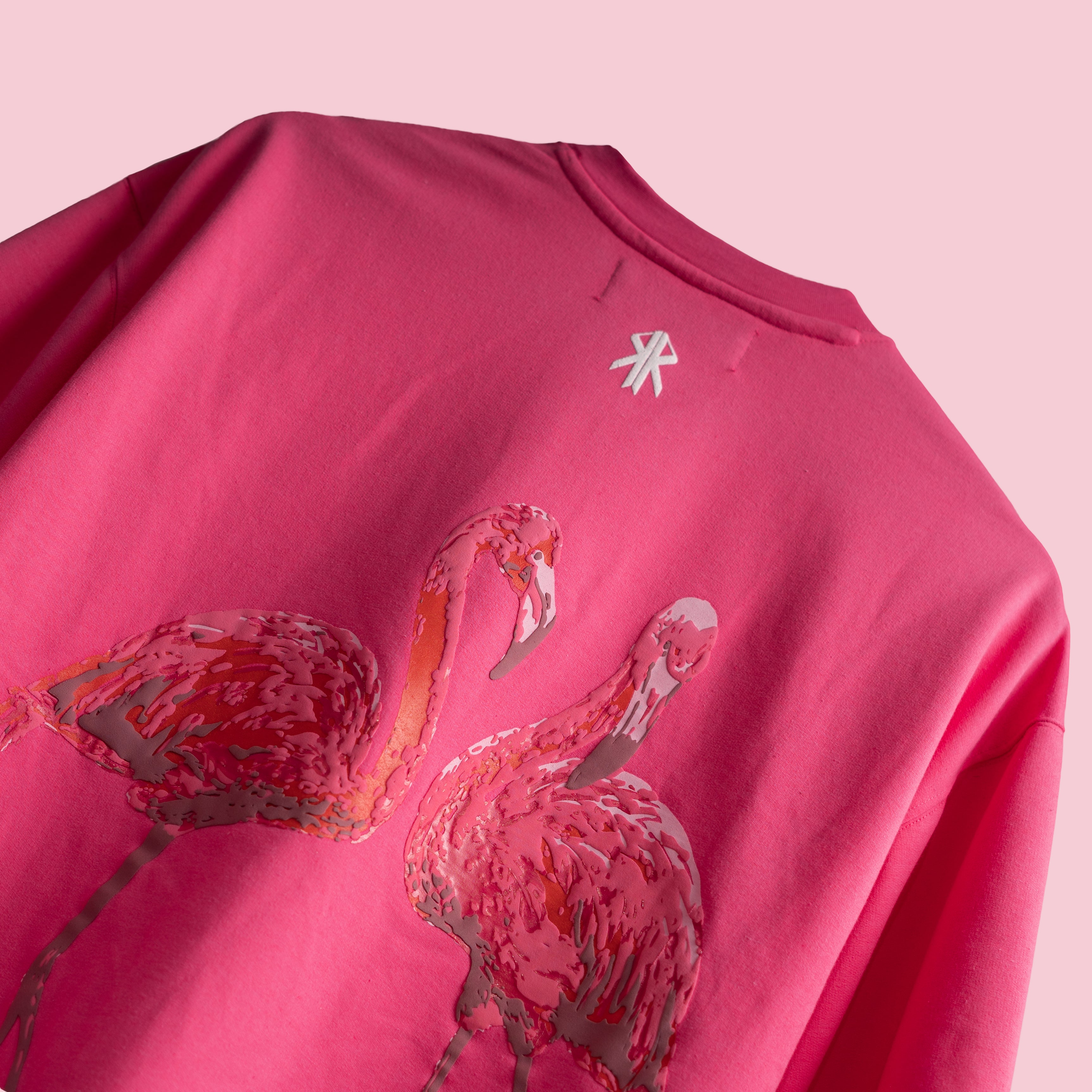 Flamingo pink t-shirt