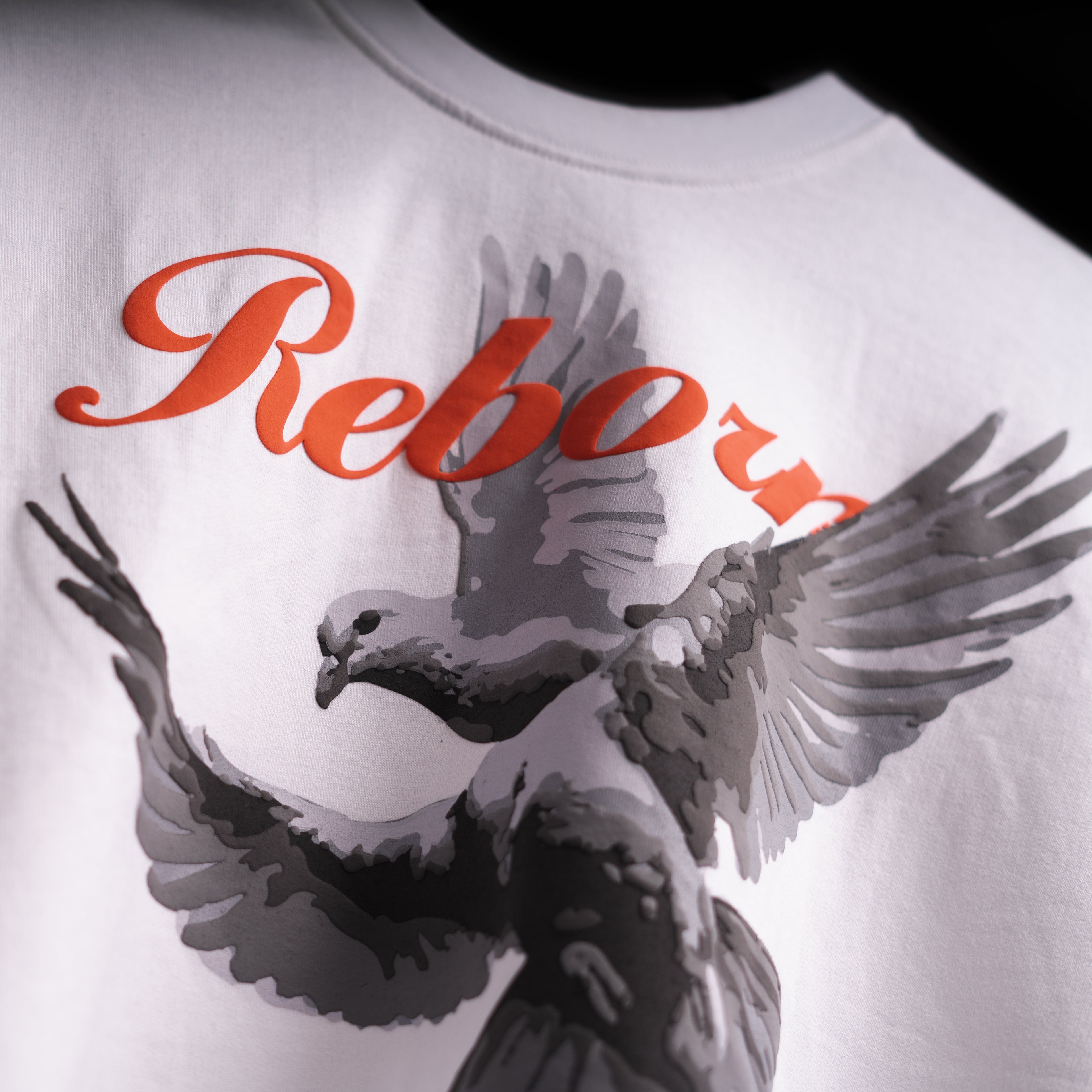 Dove white t-shirt box fit