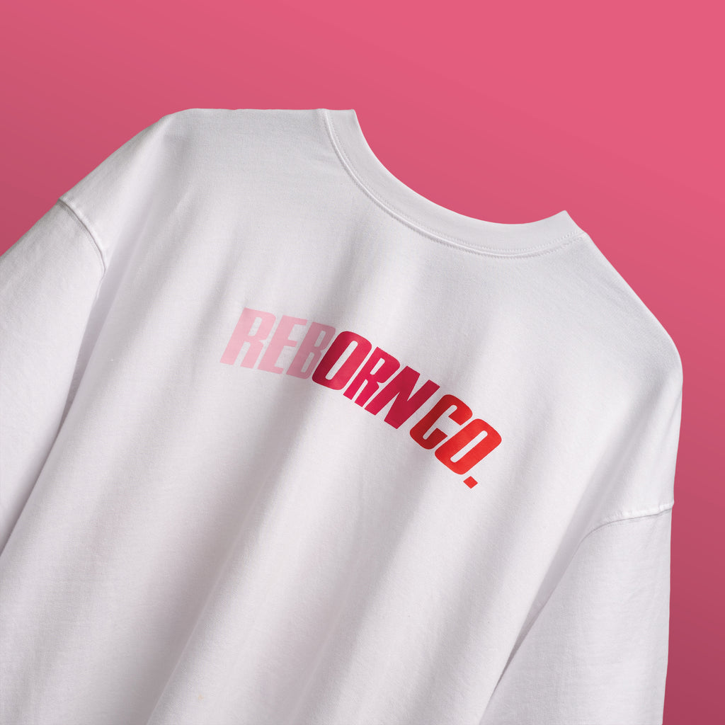 Flamingo white t-shirt