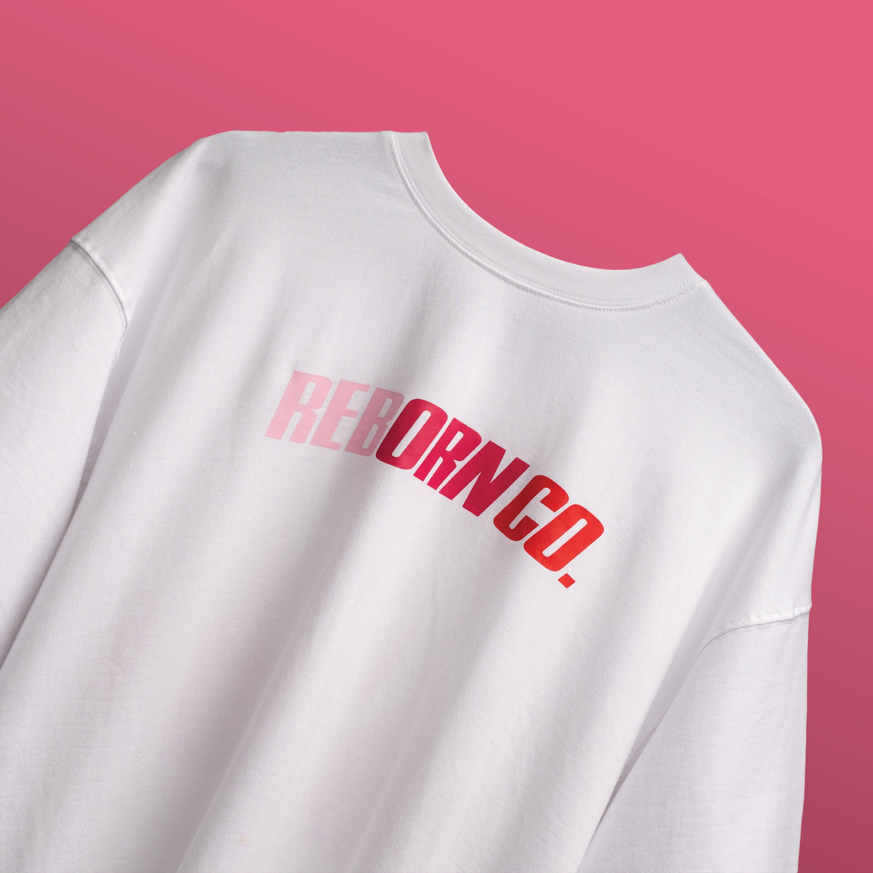 Flamingo white t-shirt