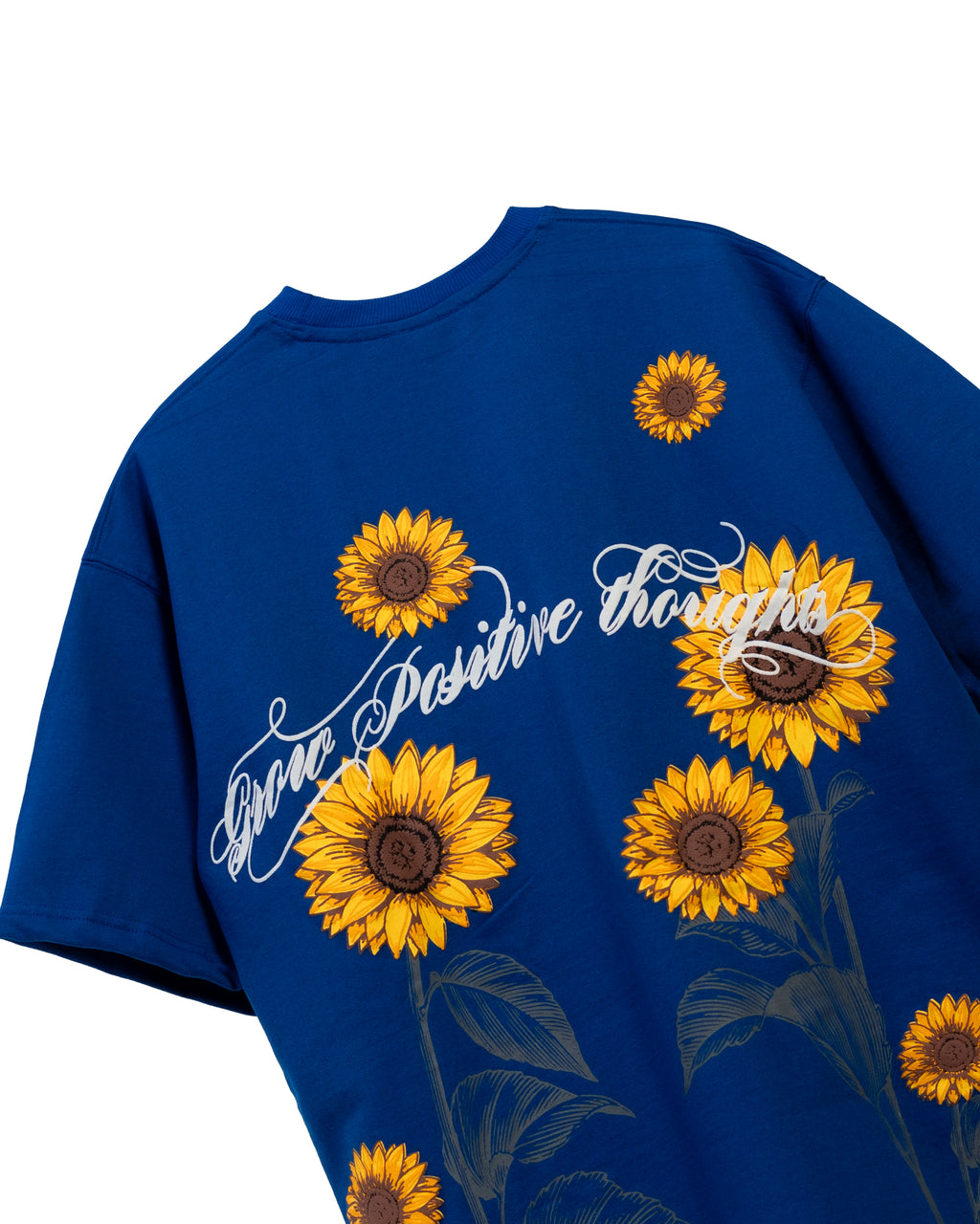 SUNFLOWER TEE // BLUE