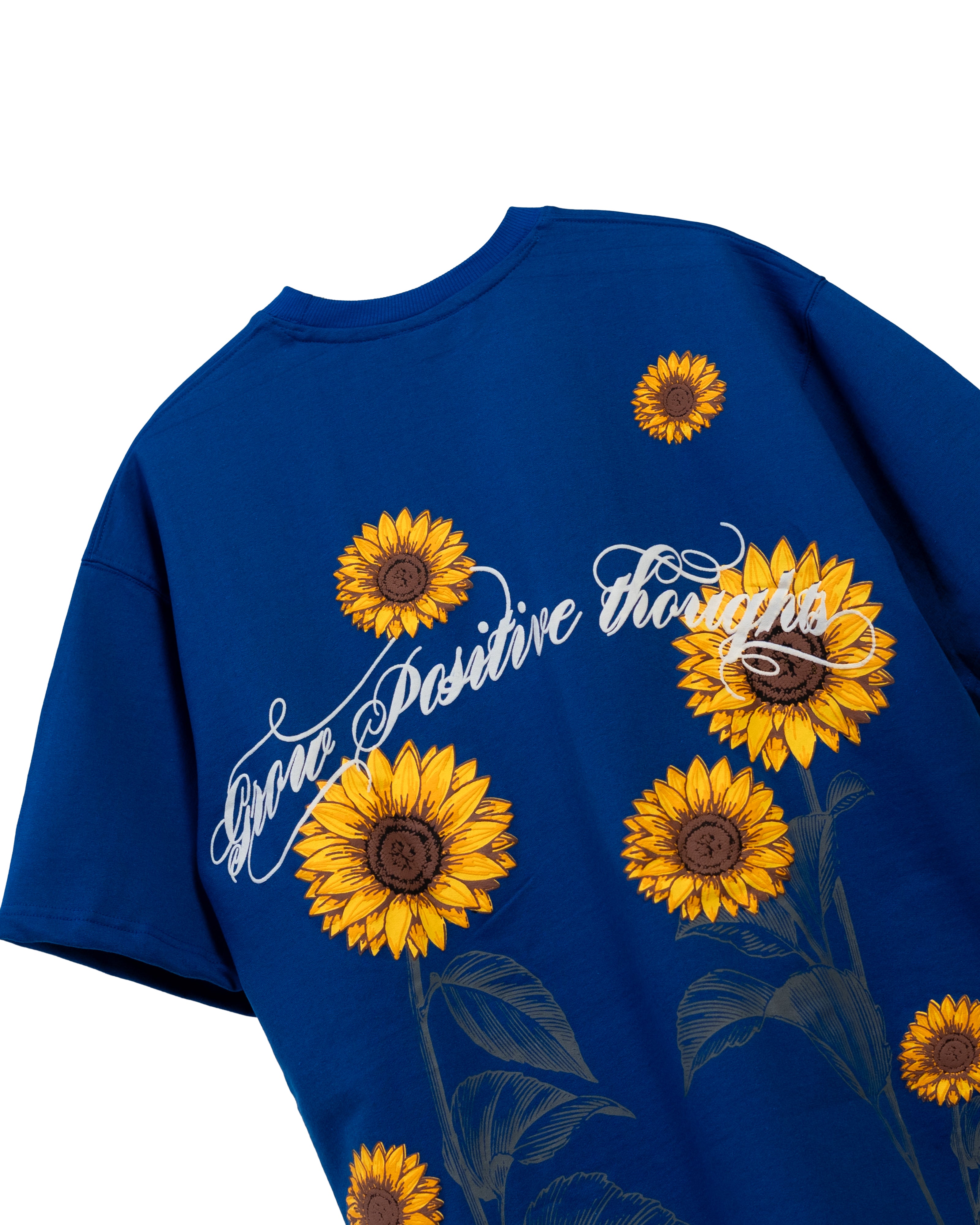 SUNFLOWER TEE // BLUE