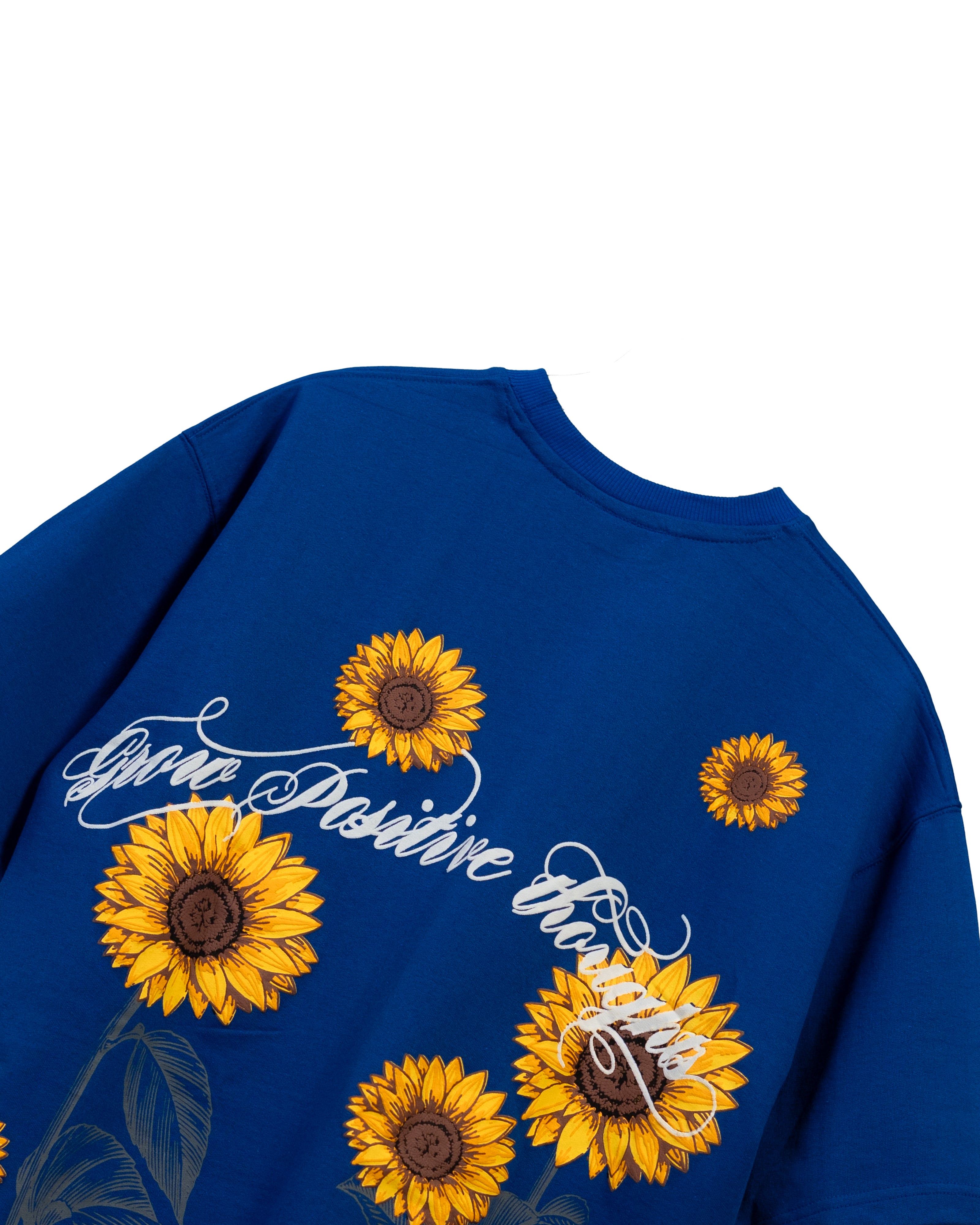 SUNFLOWER TEE // BLUE