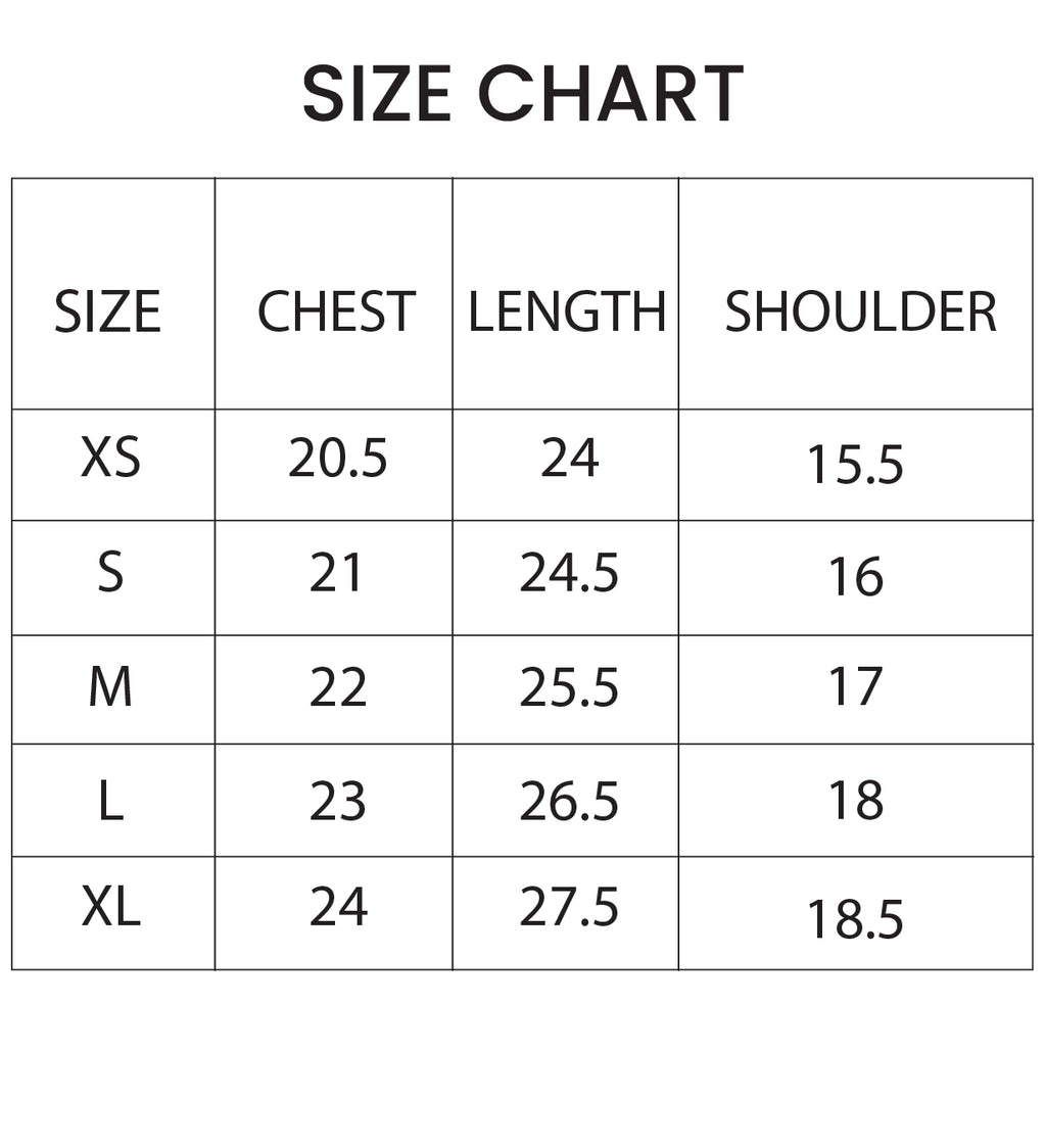 cropped essential tee // WHITE