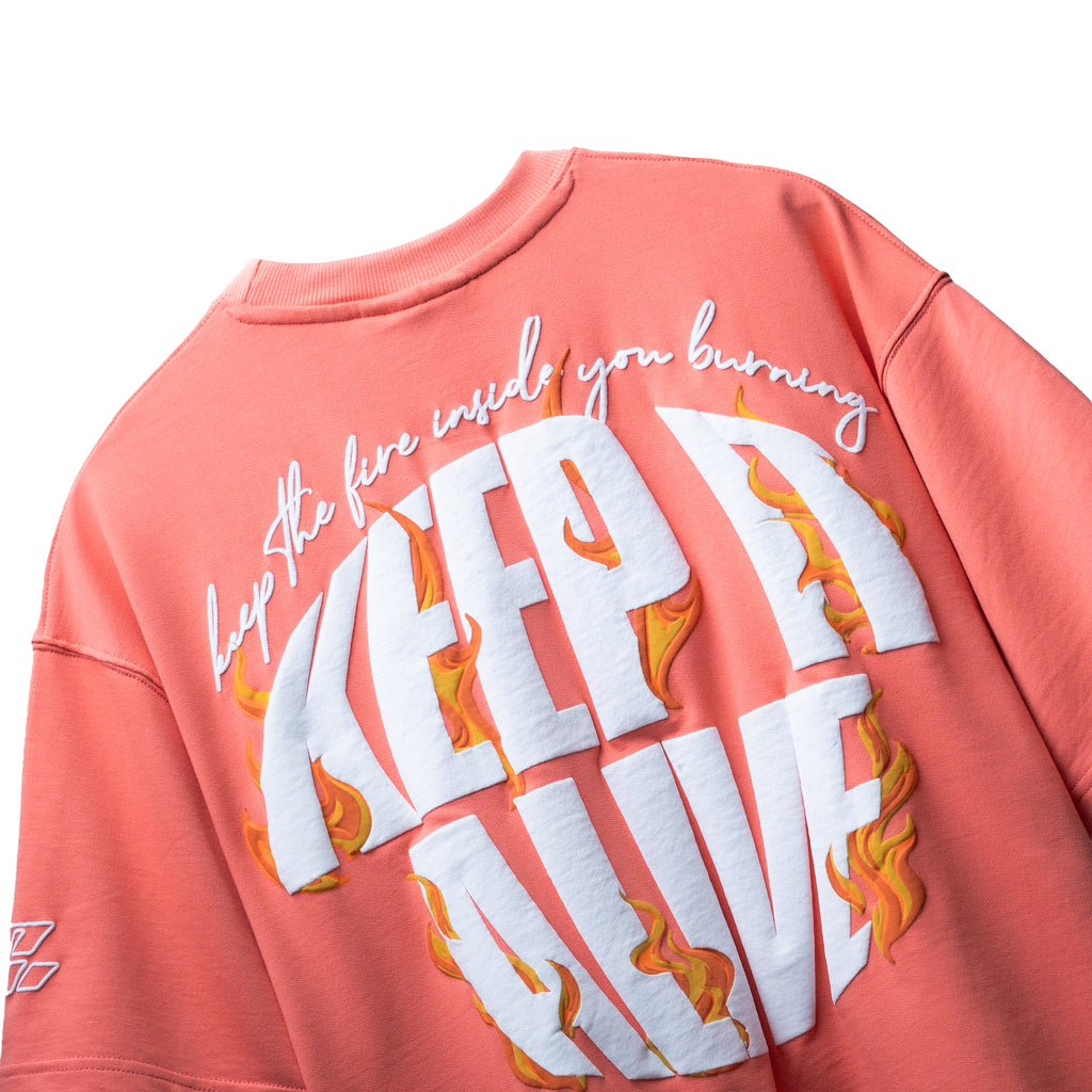 KEEP IT ALIVE T-SHIRT PEACH