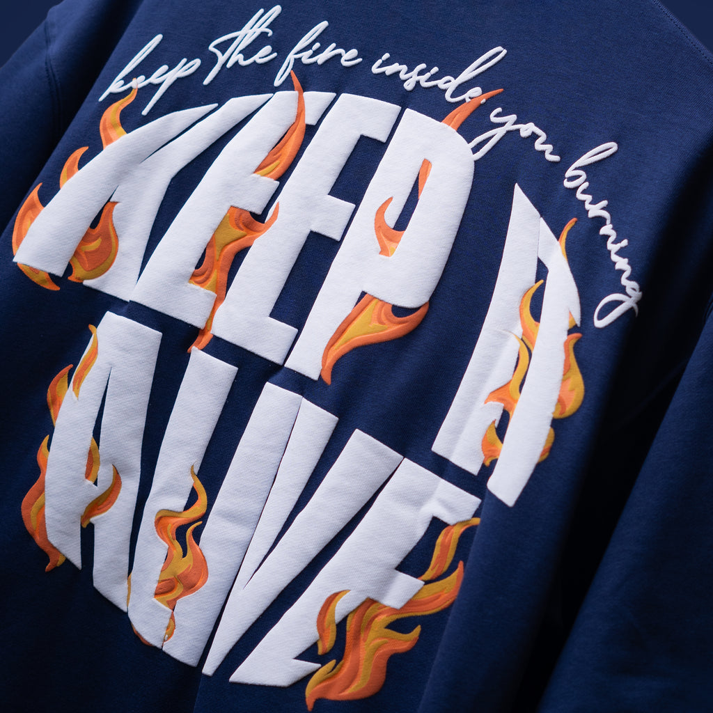 KEEP IT ALIVE  T- SHIRT DRAK BLUE